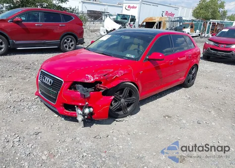 2012 Audi A3 2.0T Premium from USA, damaged, VIN WAUMFAFM9CA037494